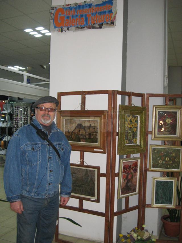 Expoziţia de pictură şi grafică a artistului plastic sucevean Grigore Micu