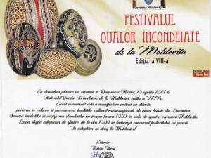 Festivalul Ouălor Încondeiate, ediţia a VIII-a, la Moldoviţa