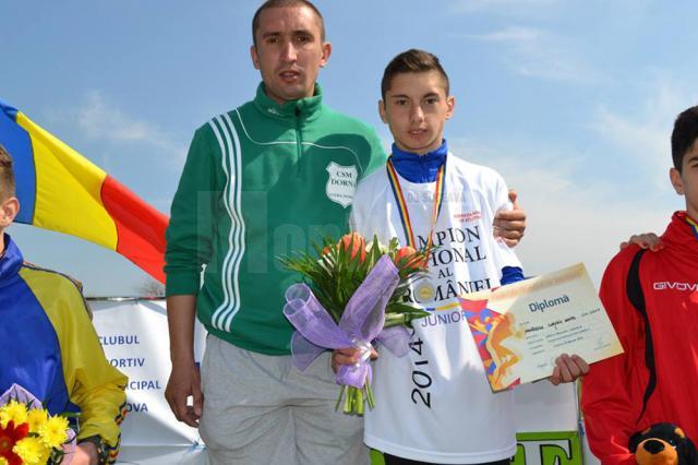 Claudiu Daniel Mihăescu a devenit campion național de junori III la cros