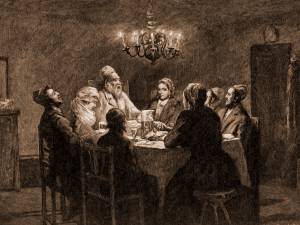 Ritualul mesei la evrei.
