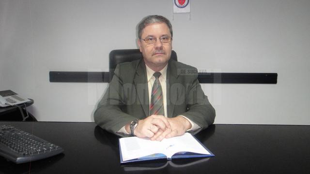 Comisarul-şef Eugen Rotaru, comandantul Poliţiei municipiului Rădăuţi