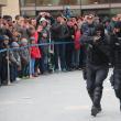 Luptătorii Jandarmeriei au făcut din exerciţiile demonstrative un adevărat show