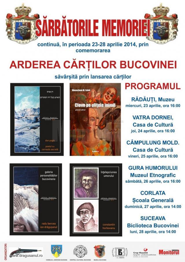 „Arderea cărţilor Bucovinei”