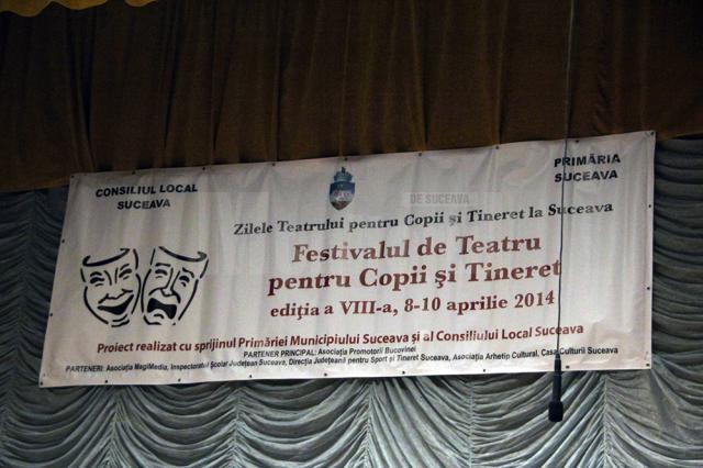 Festivalul de Teatru pentru Copii si Tineret la Casa de Cultura Suceava