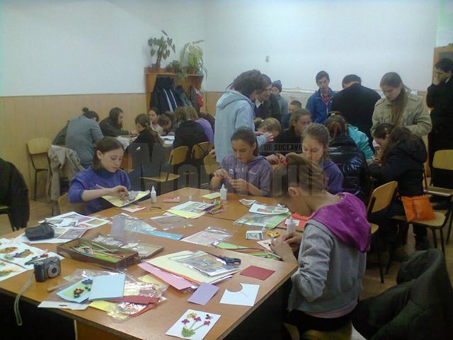 Elevi din Bistriţa-Năsăud, oaspeţi la Colegiul „Vasile Lovinescu” Fălticeni