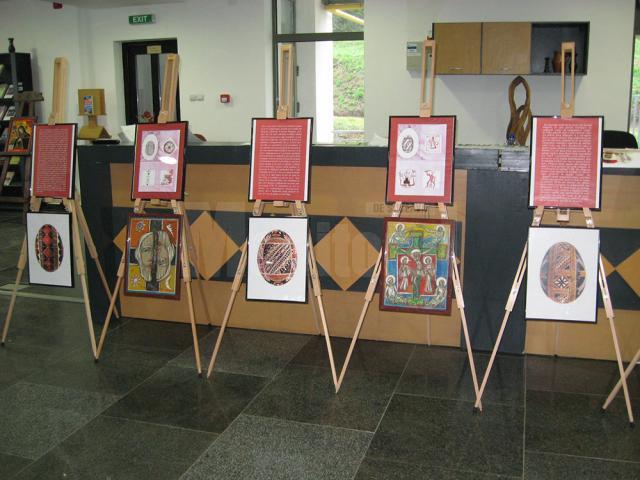 Miniaturi bucovinene - Expoziţia „Oul încondeiat, prima carte religioasă a omenirii”