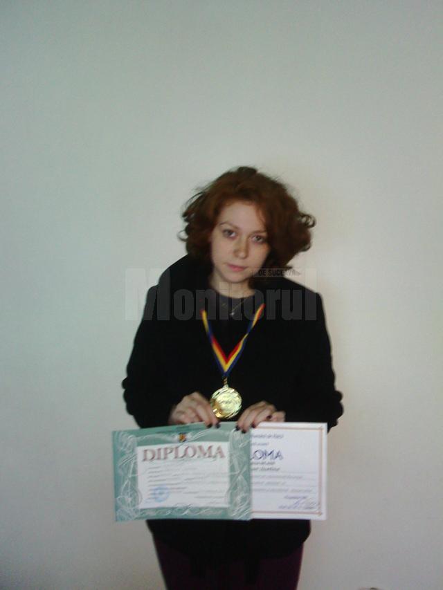 Iustina Crăciun, elevă în clasa a XII-a la Liceul Internațional de Informatică București