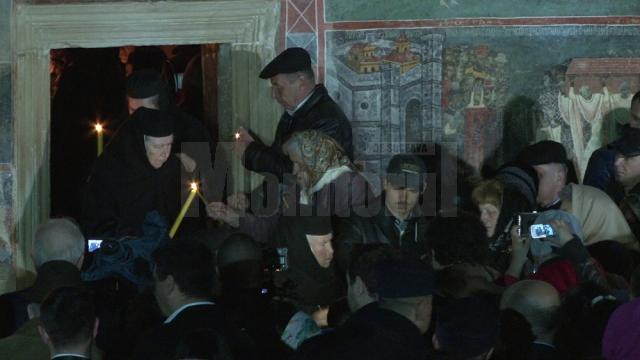 Noaptea de Înviere la Mănăstirea Voroneţ