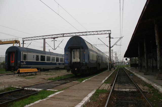 În Gara Iţcani au staţionat mai multe trenuri în perioada grevei