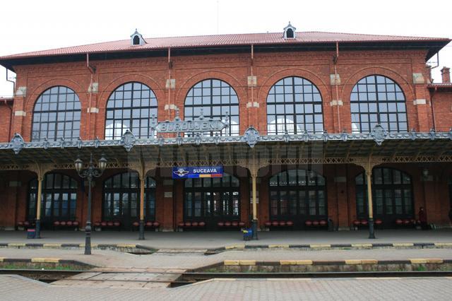Gara Burdujeni, un loc foarte liniştit în timpul grevei de ieri