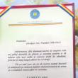 Diplomă aniversară din partea ministrului Apărării, Mircea Duşa