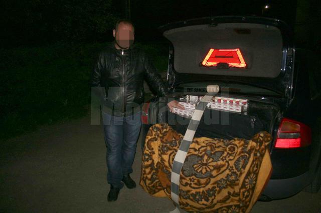 Ţigările, în valoare de aproximativ 40.000 de lei, au fost ridicate în vederea confiscării, iar autoturismul Audi a fost indisponibilizat la sediul STPF Suceava