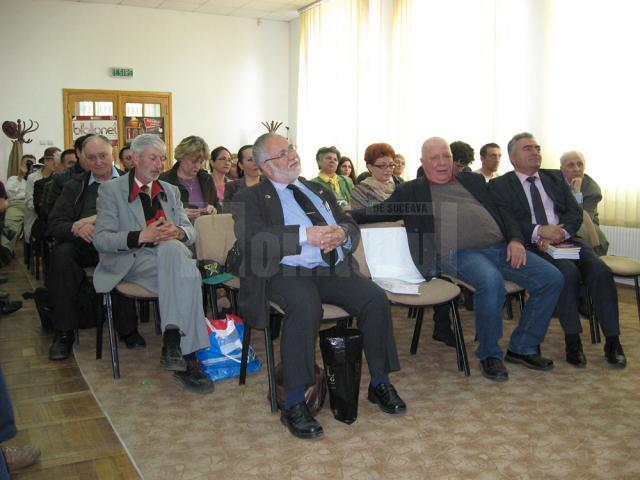 Participanţi la manifestarea de la Biblioteca Bucovinei I.G. Sbiera