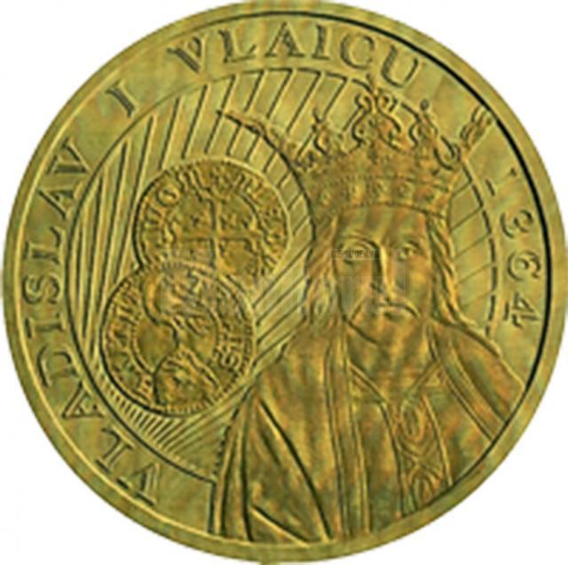 Monede dedicate aniversării a 650 de ani de la începutul domniei lui Vladislav I Vlaicu