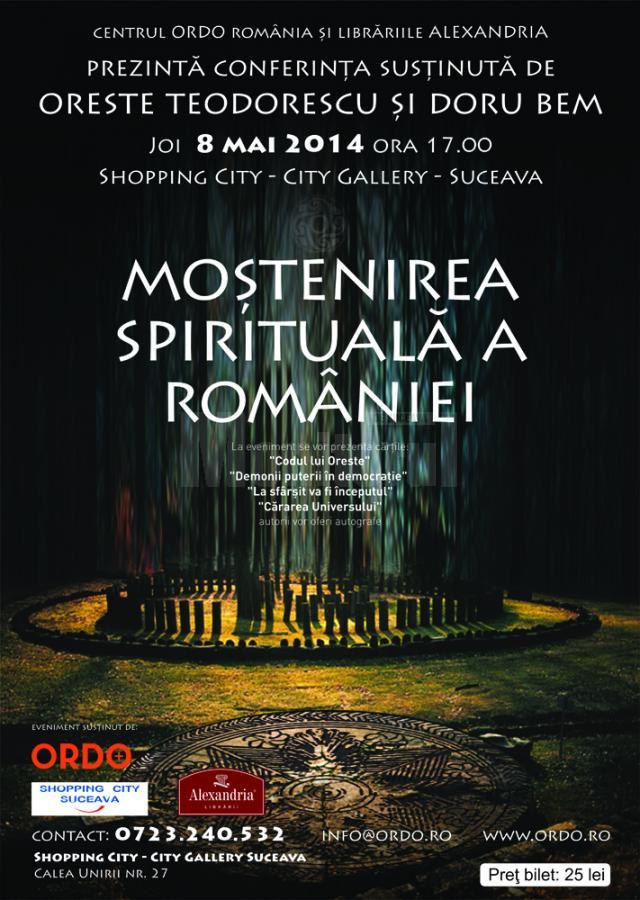 „Moştenirea Spirituală a României” cu Oreste şi Doru Bem, la Shopping City