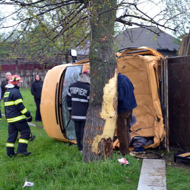 Accidentul s-a petrecut duminică, în jurul orei 17.30, pe E 85, în comuna Vadu Moldovei. Foto: ziaruldepenet.ro