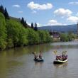 Tiroliană şi river rafting pentru turiştii care şi-au petrecut minivacanţa de 1 mai la Vatra Dornei