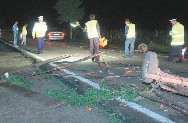 Un sucevean beat care conducea un Audi a omorât un căruţaş din Botoşani Foto: monitorulbt.ro