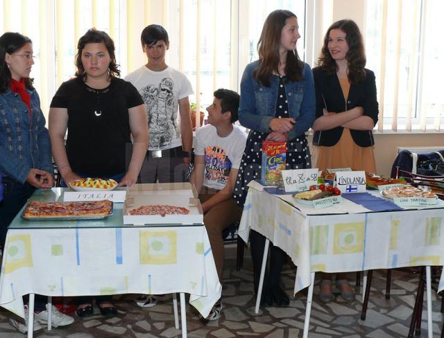 “Europa culinară”, expoziţie organizată la Colegiul “Vasile Lovinescu” Fălticeni