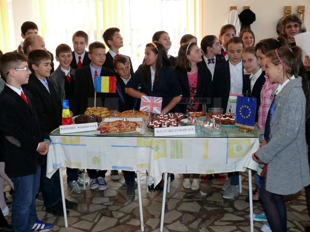 “Europa culinară”, expoziţie organizată la Colegiul “Vasile Lovinescu” Fălticeni