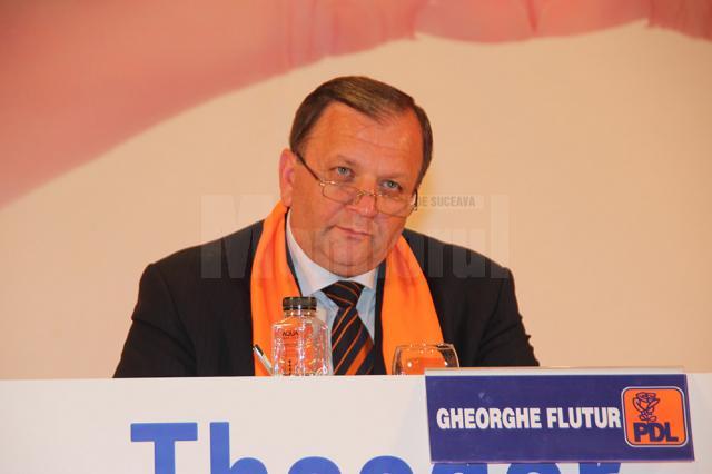 Liderul PDL Suceava şi secretar al partidului, Gheorghe Flutur