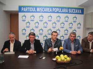 Lideri naţionali ai PMP au fost prezenţi în judeţul Suceava în campanie electorală