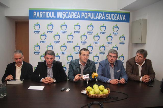 Lideri naţionali ai PMP au fost prezenţi în judeţul Suceava în campanie electorală