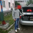 Autoturismul Audi A6 plin de ţigări de contrabandă