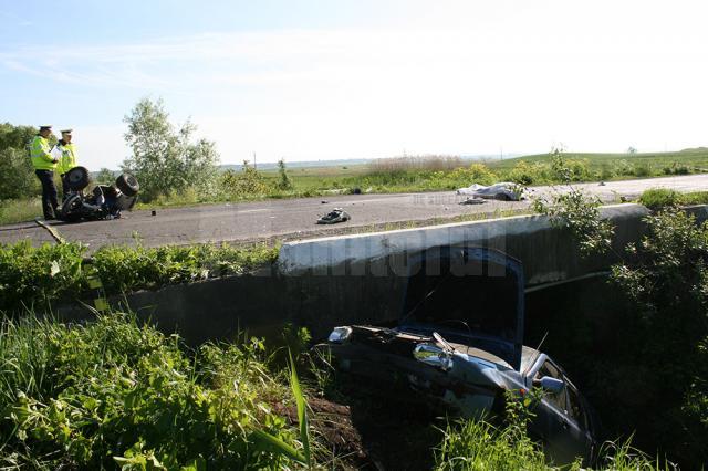 Imagini de groază la locul tragediei