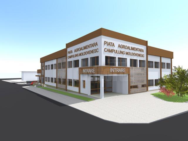 Aşa va arăta noua piaţă din Câmpulung Moldovenesc