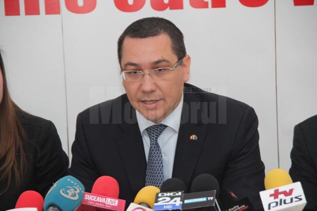 Victor Ponta: „Vom sprijini Consiliul Judeţean Suceava”