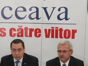 Premierul României, Victor Ponta, şi ministrul Dezvoltării Regionale, Liviu Dragnea, au prezentat, la Suceava, primele elemente din Planul de Dezvoltare a Moldovei