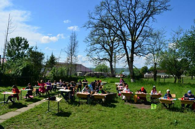 Concurs de pictură la Iacobeşti