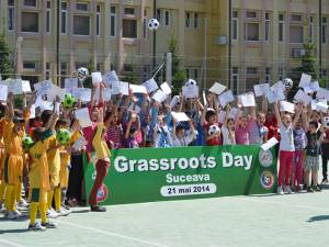 Copiii şi antrenorii suceveni au marcat ziua internaţională Grassroots