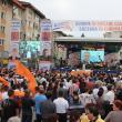 O mare de oameni, la megaconcertul organizat de PDL în centrul Sucevei