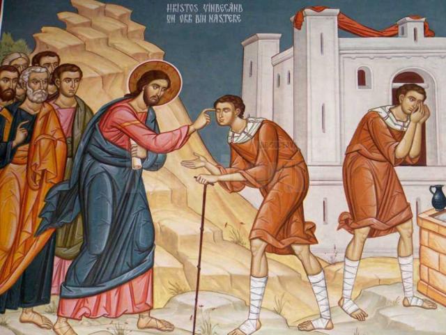 Orbul vindecat mărturiseşte dumnezeirea lui Hristos