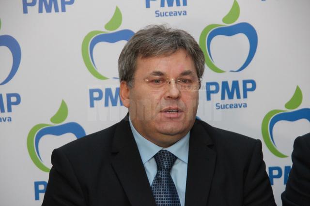 Corneliu Popovici: „Rezultatul de la judeţ nu este cel propus, însă din toată această acţiune PMP Suceava a ieşit mai consolidat decât acum o lună”