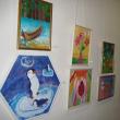 „Micii Picasso” au întâmpinat 1 Iunie printr-o expoziţie etalată la City Gallery