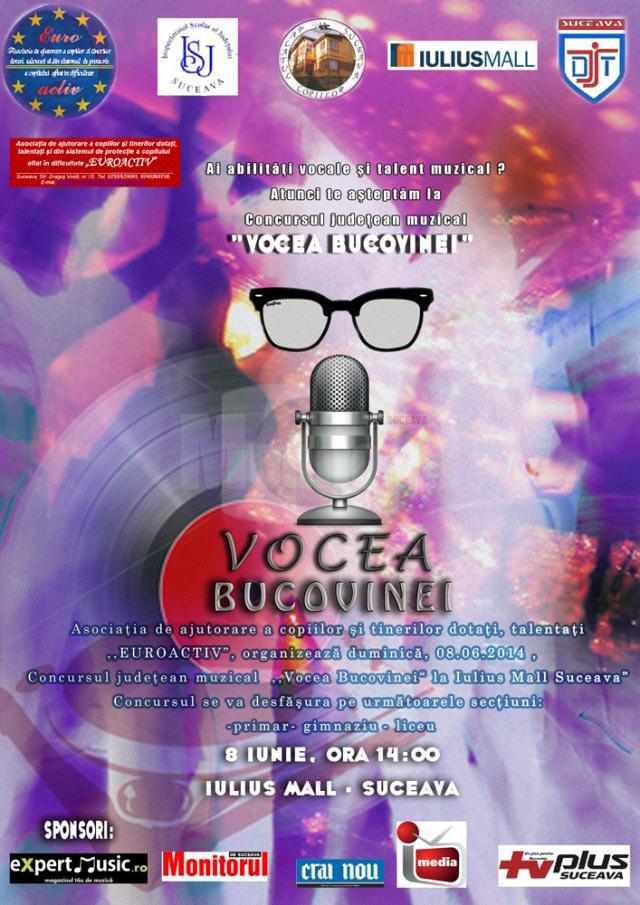 Concursul judeţean de muzică uşoară „Vocea Bucovinei”