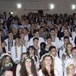 Absolvenţii claselor a XII-a de la Colegiul „Alexandru cel Bun” au sărbătorit finalul de liceu româneşte