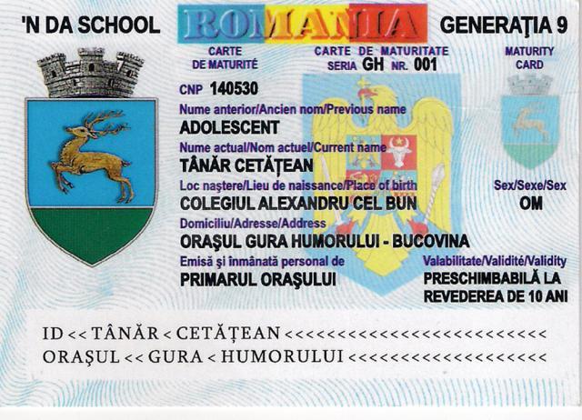 Absolvenţii claselor a XII-a de la Colegiul „Alexandru cel Bun” au sărbătorit finalul de liceu româneşte