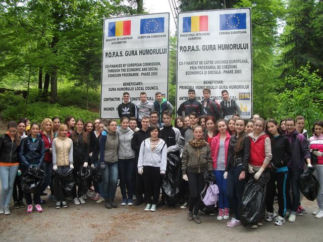 Ziua Europeană a Curăţeniei – 10 mai 2014, la Colegiul Alexandru cel Bun