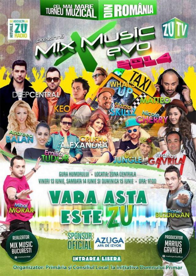 „Mix Music Evo 2014”, la Gura Humorului