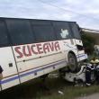 Imagine de la accidentul de la intrarea în Gherla -Cluj. Foto: Someşanul