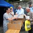 5.000 de sarmale şi sticle cu apă, oferite de primarul Ion Lungu pelerinilor veniţi la hramul Sucevei
