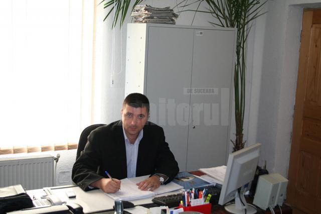 Comisarul Mihai Prelipcean, şeful Sectorului Poliţiei de Frontieră Rădăuţi
