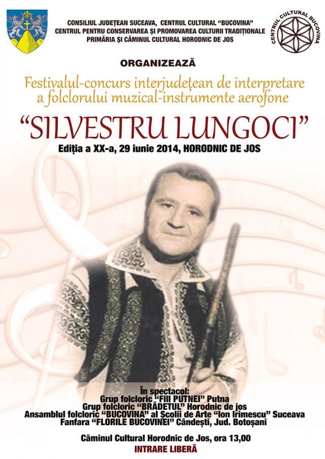 Festivalul-concurs interjudeţean de interpretare a folclorului muzical „Silvestru Lungoci”