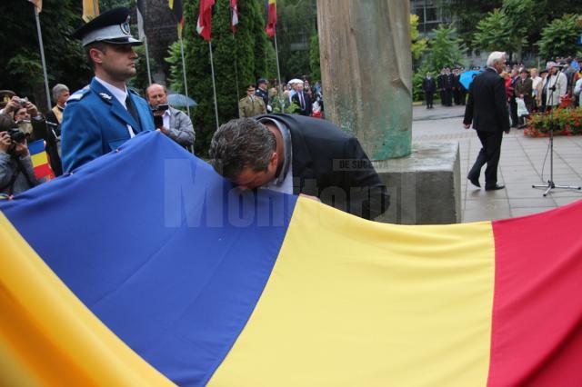 Ziua Drapelului Naţional a fost marcată joi dimineaţă