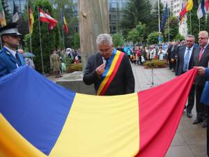 Ziua Drapelului Naţional a fost marcată joi dimineaţă