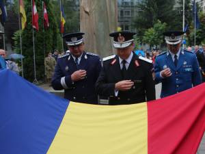 Ziua Drapelului Naţional a fost marcată joi dimineaţă